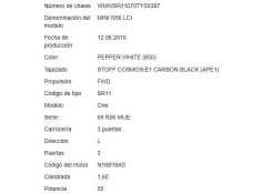 mini mini (r56) del año 2010