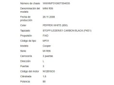 mini mini (r56) del año 2009
