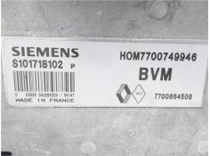 Recambio de centralita para renault clio i fase i / ii (b/c57) 1.4 referencia OEM IAM 7700749946 S101718102P 