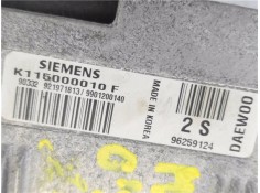 Recambio de centralita para daewoo matiz 0.8 referencia OEM IAM 96259124 K115000010F 