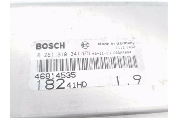Recambio de centralita para fiat bravo (182) 1.9 jtd 105 referencia OEM IAM 46814535 281010341 