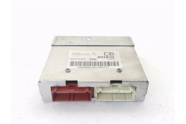 Recambio de centralita para daewoo nubira berlina 1.6 16v referencia OEM IAM 09376309 C66309D101150731 