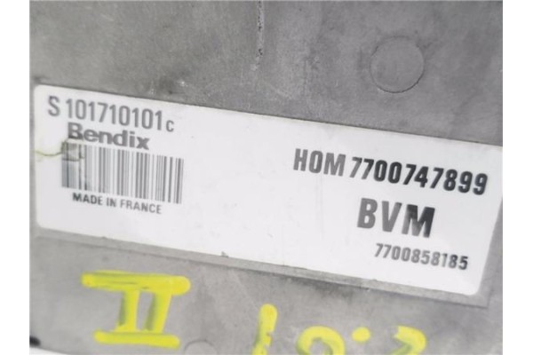 Recambio de centralita para renault r 21 berlina (b/l48) 2.0 (b48c) referencia OEM IAM 7700747899 S101710101C 