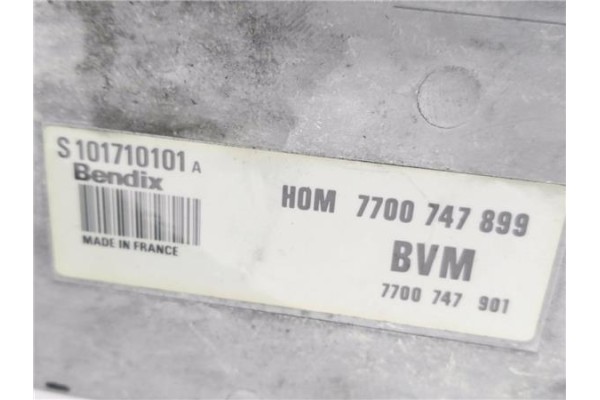 Recambio de centralita para renault r 21 berlina (b/l48) 2.0 (b48c) referencia OEM IAM 7700747899 S101710101A 