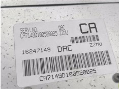 Recambio de centralita para daewoo lanos 1.5 referencia OEM IAM 16247149 CA7149D100520025 