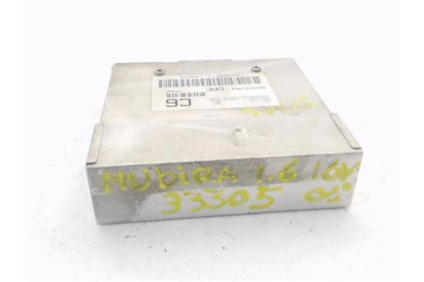 Recambio de centralita para daewoo nubira berlina 1.6 16v referencia OEM IAM 09376309 C66309D101190072 