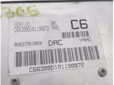 Recambio de centralita para daewoo nubira berlina 1.6 16v referencia OEM IAM 09376309 C66309D101190072 