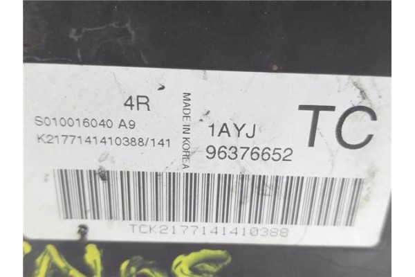 Recambio de centralita para daewoo kalos 1.2 se referencia OEM IAM 96376652 1AYJ 
