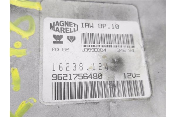 Recambio de centralita para citroen zx 1.8 i referencia OEM IAM 9621756480 IAW8P10 