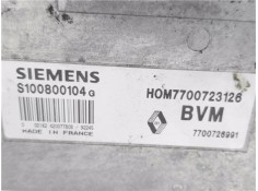 Recambio de centralita para renault r 25 (b29) 2.2 gtx referencia OEM IAM 7700723126 S100800104G 