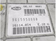 Recambio de centralita para citroen zx 1.6 i referencia OEM IAM 9615958880 G6120B01 