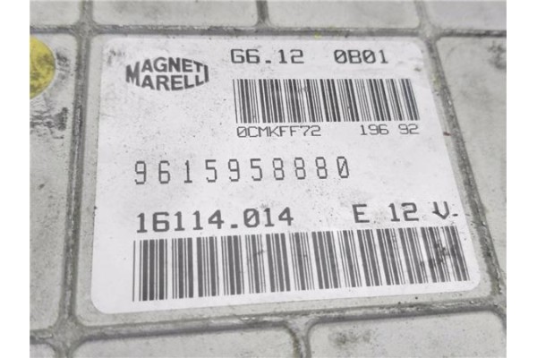 Recambio de centralita para citroen zx 1.6 i referencia OEM IAM 9615958880 G6120B01 