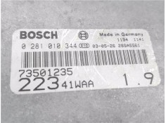 Recambio de centralita para fiat i doblo (223) cargo 1.9 jtd (223zxe1a) referencia OEM IAM 73501235 281010344 
