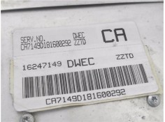 Recambio de centralita para daewoo lanos 1.5 referencia OEM IAM 16247149 CA7149D181600292 