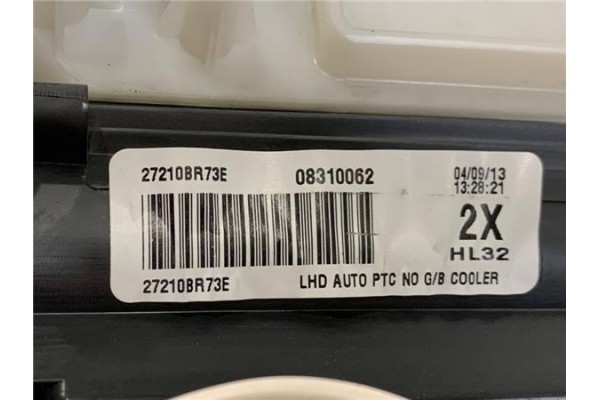 Recambio de carcasa calefaccion para nissan qashqai (j10) 1.6 360 referencia OEM IAM 27210BR73E 8310062 