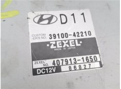 Recambio de centralita para hyundai h-1 furgón 2.5 td referencia OEM IAM 3910042210 4079131650 