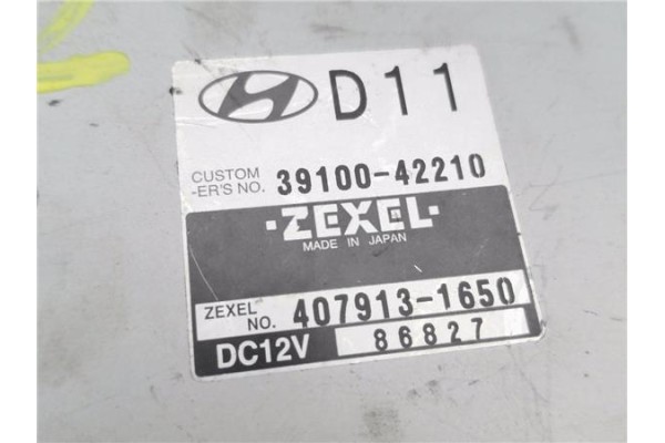 Recambio de centralita para hyundai h-1 furgón 2.5 td referencia OEM IAM 3910042210 4079131650 