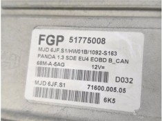 Recambio de centralita para fiat ii panda (169) 1.3 d multijet referencia OEM IAM 51775008 7160000505 