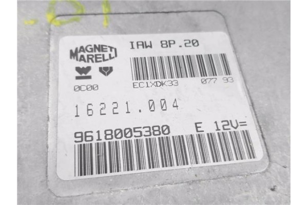 Recambio de centralita para citroen xantia berlina 2.0 16v activa referencia OEM IAM 9618005380 IAW8P20 