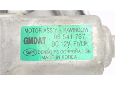 Recambio de mecanismo elevalunas delantero izquierdo para chevrolet kalos 1.2 se referencia OEM IAM 96541737  