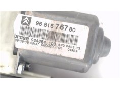 Recambio de mecanismo elevalunas delantero derecho para citroen c4 coupe 1.6 hdi referencia OEM IAM 9681576780  