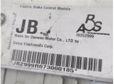 Recambio de centralita abs para daewoo nubira berlina 1.6 16v referencia OEM IAM 16252999 JB2999R073000185 
