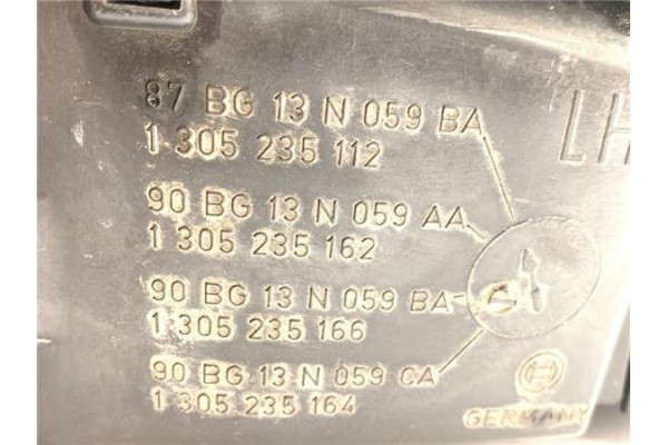 Recambio de faro delantero izquierdo para ford sierra berlina referencia OEM IAM 1305235112  