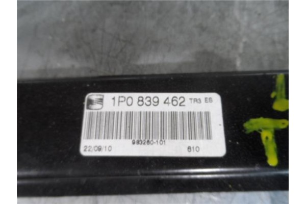 Recambio de mecanismo elevalunas trasero derecho para seat leon (1p1)(05.2005) 1.2 reference [1,2 ltr. - 77 kw tsi] referencia O