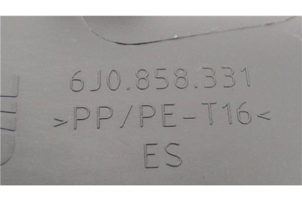 Recambio de embellecedor consola central para seat ibiza berlina (6j5) 1.4 stylance / style referencia OEM IAM 6J0858331  