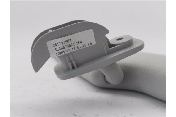 Recambio de parasol derecho para seat ibiza berlina (6j5) 1.4 stylance / style referencia OEM IAM 6L0857552E  