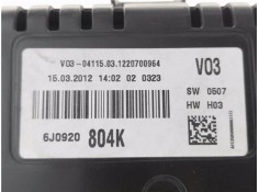 Recambio de cuadro completo para seat ibiza berlina (6j5) 1.4 stylance / style referencia OEM IAM 6J0920804K A2C53332250 