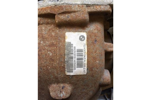 Recambio de puente trasero para bmw serie 1 berlina (e81/e87) 2.0 118d referencia OEM IAM 7524305  