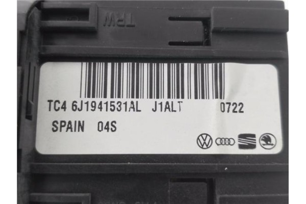 Recambio de mando de luces para seat ibiza berlina (6j5) 1.4 stylance / style referencia OEM IAM 6J1941531AL  