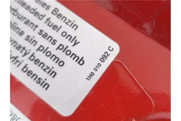 Recambio de tapa exterior combustible para seat ibiza berlina (6j5) 1.4 stylance / style referencia OEM IAM 1H0010092C  