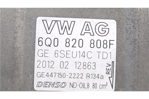 Recambio de compresor aire acond. para seat ibiza berlina (6j5) 1.4 stylance / style referencia OEM IAM 6Q0820808F 4471502222 