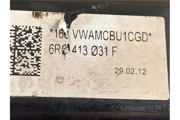 Recambio de amortiguador delantero derecho para seat ibiza berlina (6j5) 1.4 stylance / style referencia OEM IAM 6R0413031F  