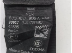 Recambio de cinturon seguridad trasero derecho para seat ibiza berlina (6j5) 1.4 stylance / style referencia OEM IAM 6J0857805A 