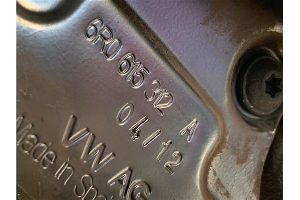 Recambio de mangueta delantero derecha para seat ibiza berlina (6j5) 1.4 stylance / style referencia OEM IAM 6R0615312A  