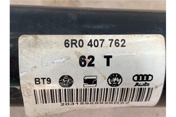 Recambio de palier delantero derecho para seat ibiza berlina (6j5) 1.4 stylance / style referencia OEM IAM 6R0407762  