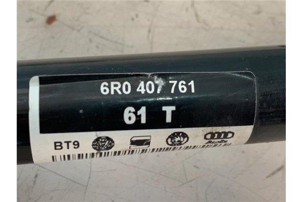 Recambio de palier delantero izquierdo para seat ibiza berlina (6j5) 1.4 stylance / style referencia OEM IAM 6R0407761  