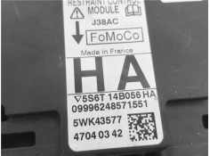 Recambio de centralita airbag para ford fiesta v (jh_, jd_) 1.6 16v referencia OEM IAM 5S6T14B056HA 5WK43577 