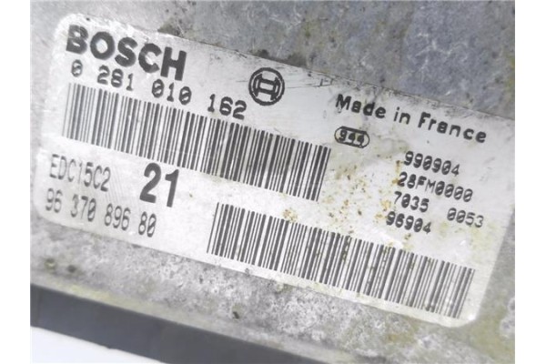 Recambio de centralita para citroen xsara berlina 2.0 hdi 90 referencia OEM IAM 9637089680 281010162 