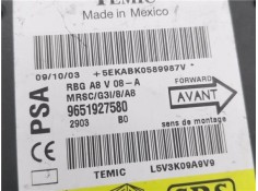 Recambio de centralita airbag para citroen c3 1.4 hdi referencia OEM IAM 9651927580  