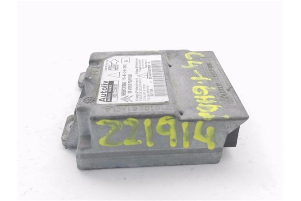 Recambio de centralita airbag para citroen c4 berlina 1.6 hdi referencia OEM IAM 9658137980 603725800 
