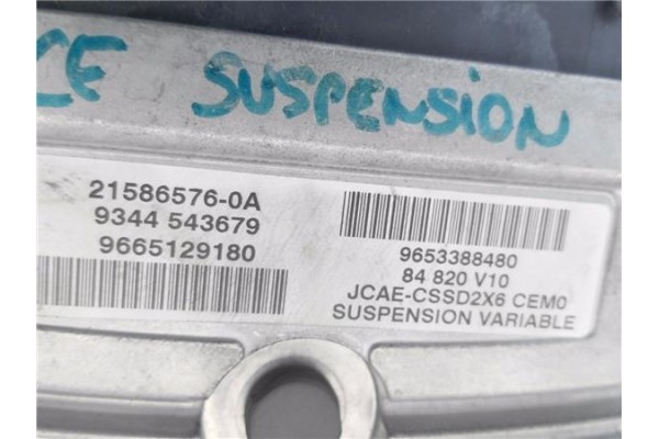 Recambio de centralita suspension para citroen c6 2.2 básico referencia OEM IAM 9653388480 215865760A 