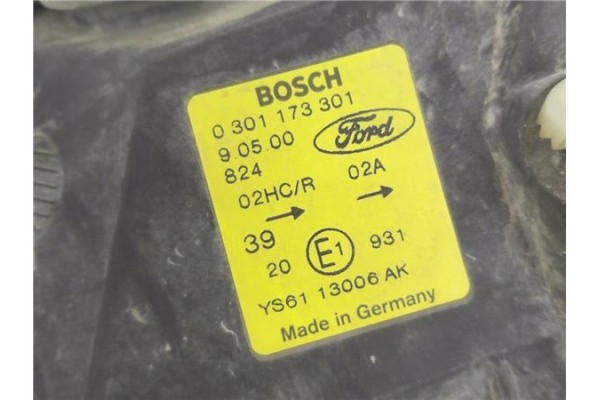Recambio de faro delantero izquierdo para ford fiesta iv (ja_, jb_) 1.0 i referencia OEM IAM YS6113006AK 301173301 