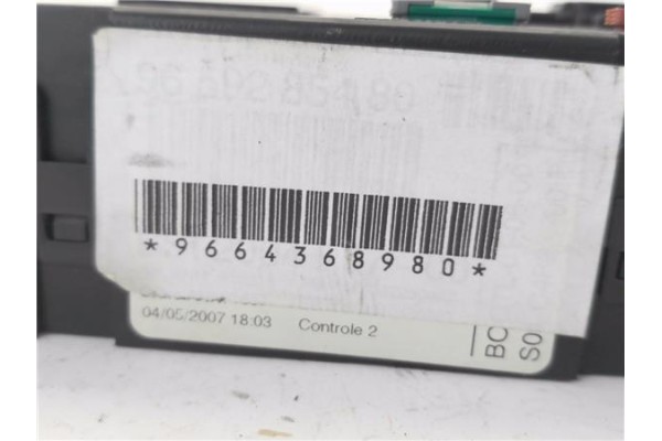 Recambio de bsi para peugeot expert furgón (vf3a_, vf3u_, vf3x_) 2.0 hdi 120 referencia OEM IAM 6500CK 9664368980 