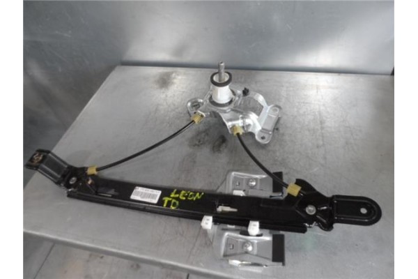 Recambio de mecanismo elevalunas trasero derecho para seat leon (1p1)(05.2005) 1.2 reference [1,2 ltr. - 77 kw tsi] referencia O