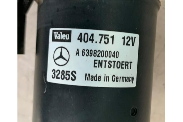 Recambio de brazo limpiaparabrisas delantero para mercedes-benz vito furgón (639) 2.1 111cdi referencia OEM IAM A6398200040  