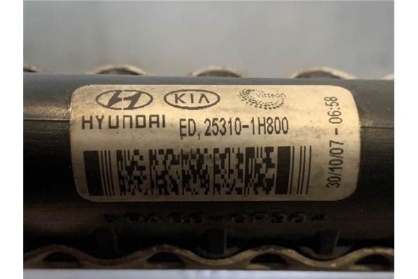 Recambio de radiador para kia ceed sportswagon (ed) 2.0 emotion referencia OEM IAM ED253101H800  